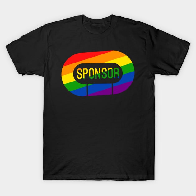 Derby Sponsor Pride T-Shirt by DesMoinesRD